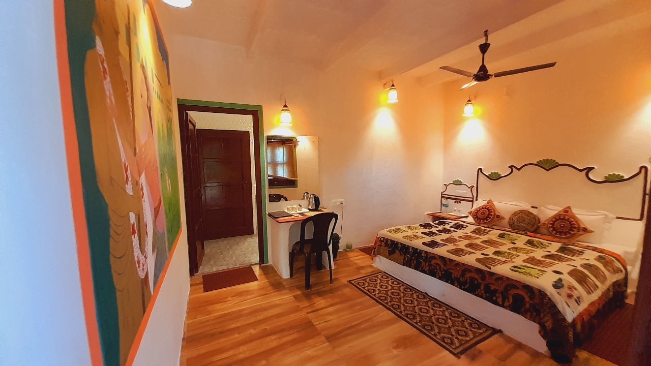 Premium room interior at Surjivan