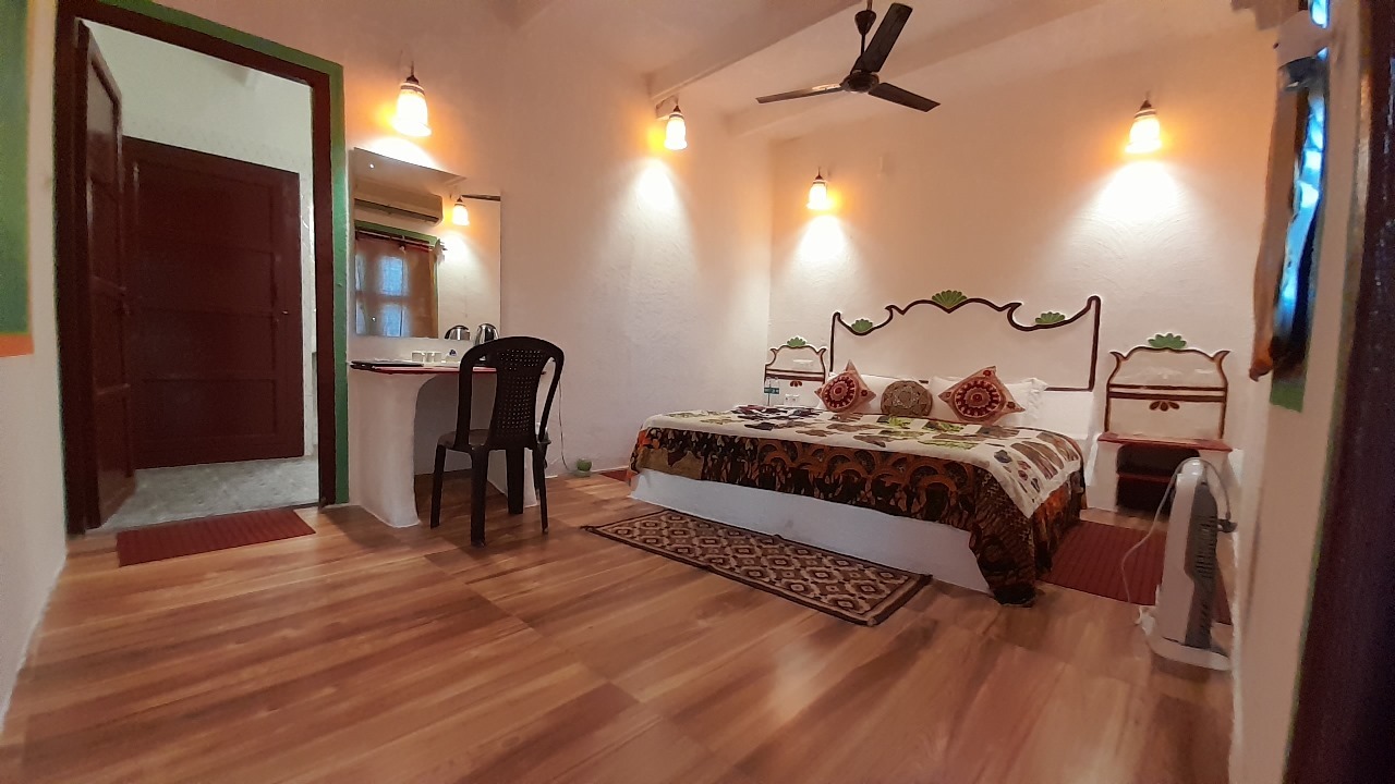 Premium room interior at Surjivan